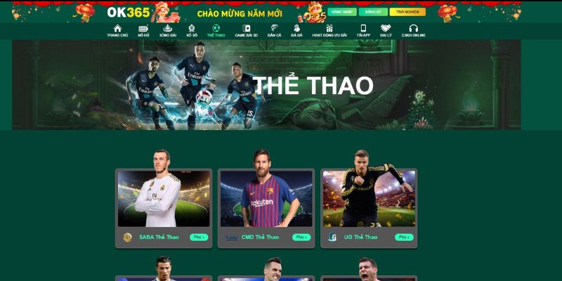 Thể thao OK365 đỉnh cao thu hút  khách hàng